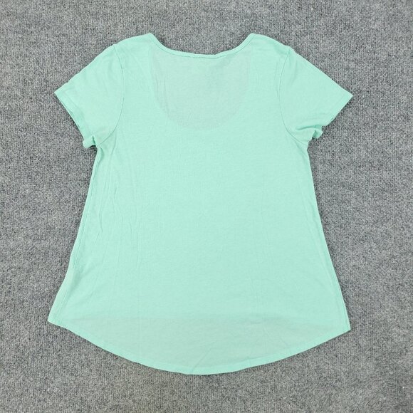 Monterey California Shirt Women's Small Green Life Is Well Graphic Short Sleeve - Picture 8 of 13